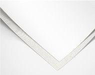 Semi-matte paper with Permanent Adhesive and Carved Back