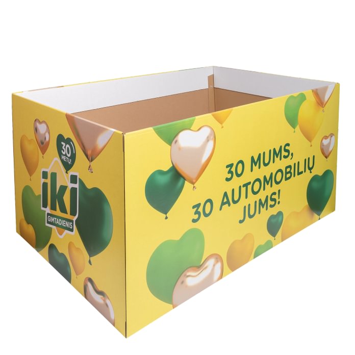 Pallet Advertising Wrap