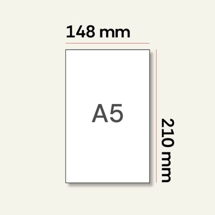 A5, 148x210 mm