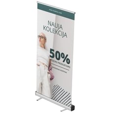 Mobile One-Sided Roll-up Banner