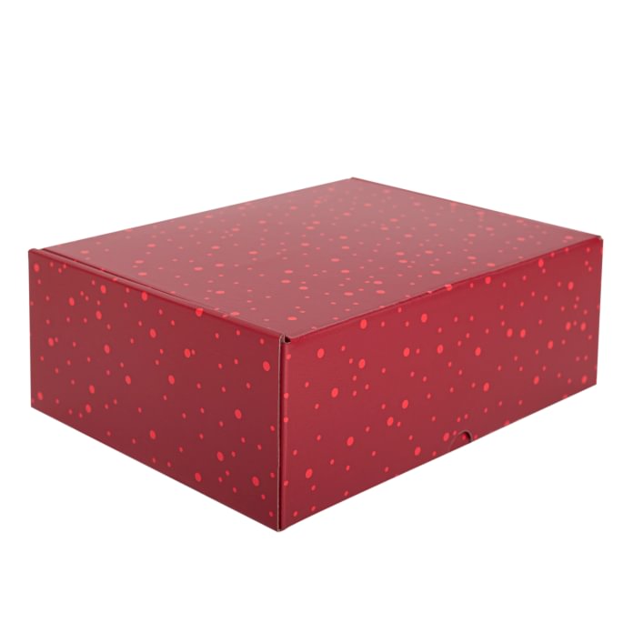 Gift Boxes With Red Circles