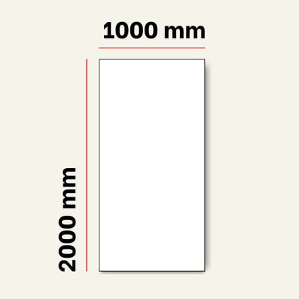 1000x2000 mm